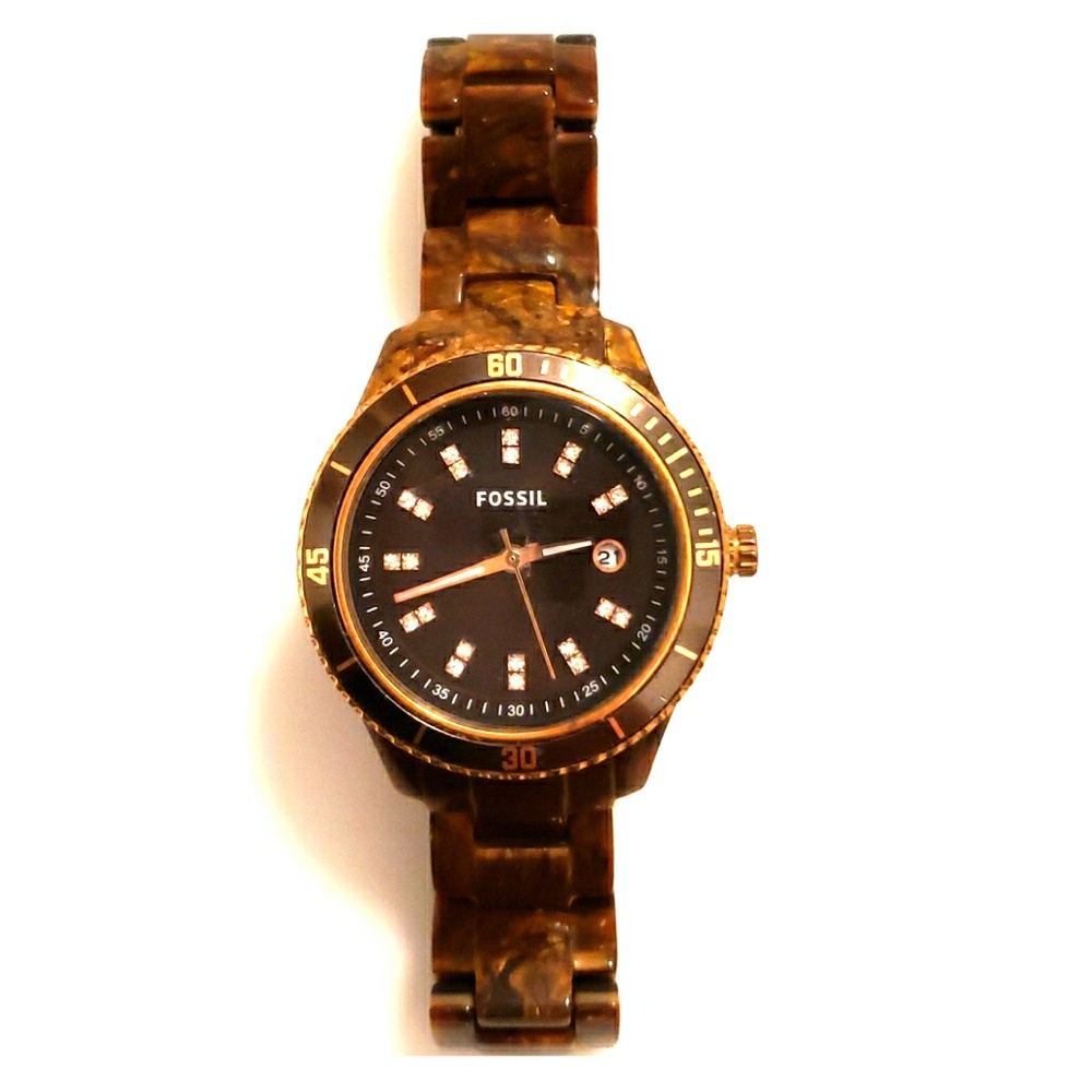 Fossil Watch Tortoise Shell Band